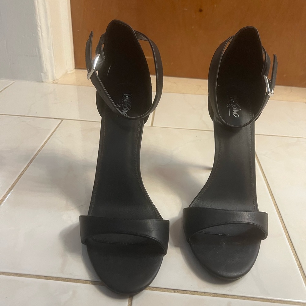 Mossimo Women’s Black Open Toe High Heels Sandals